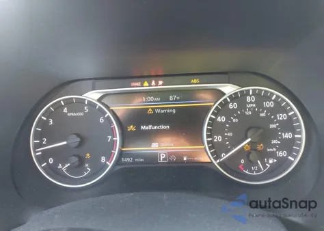 2025 Nissan Sentra Sv z USA, uszkodzony, nr VIN 3N1AB8CV5SY326442